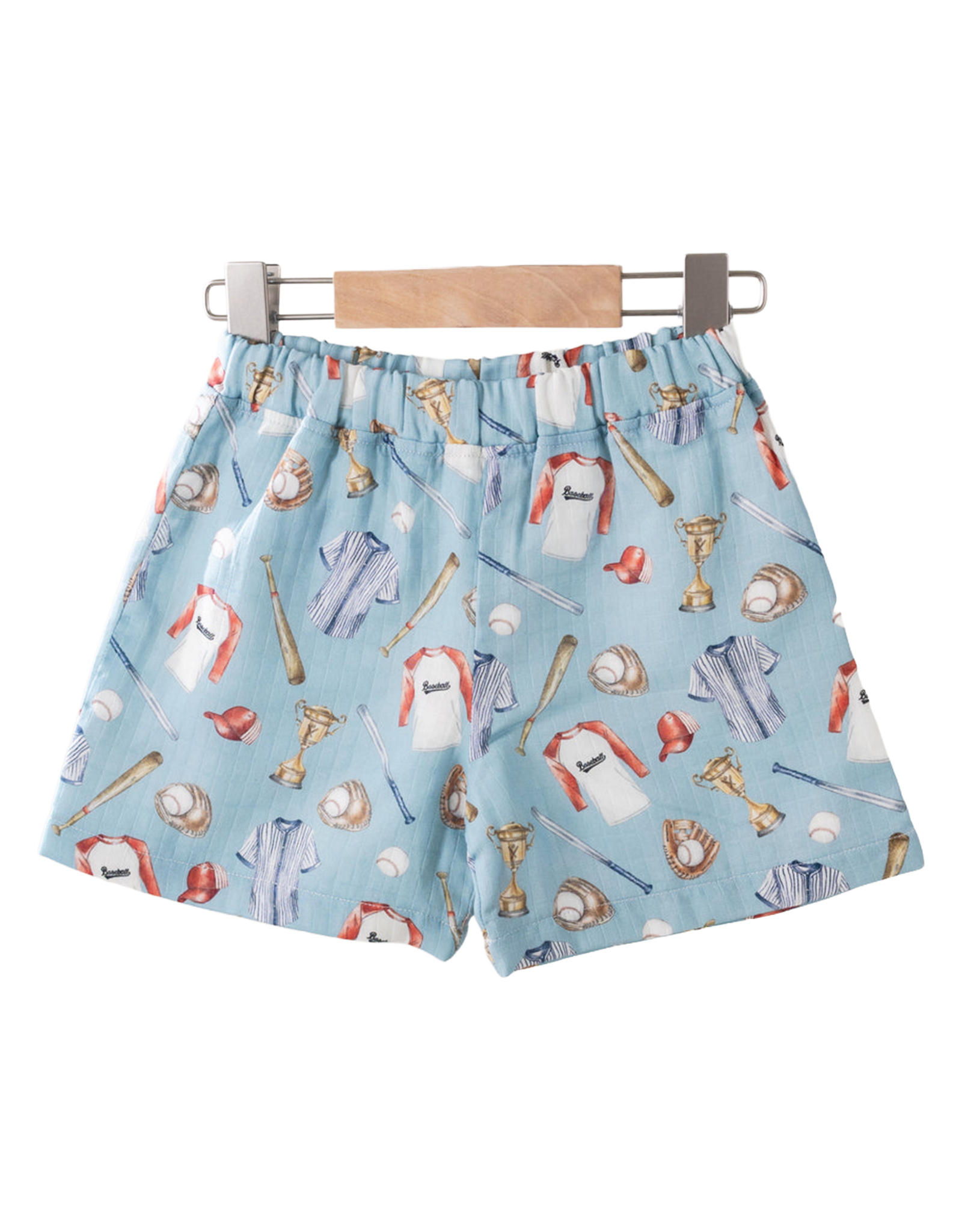 Nola Tawk Let's Play Ball  Muslin Short