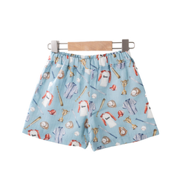 Nola Tawk Let's Play Ball  Muslin Short