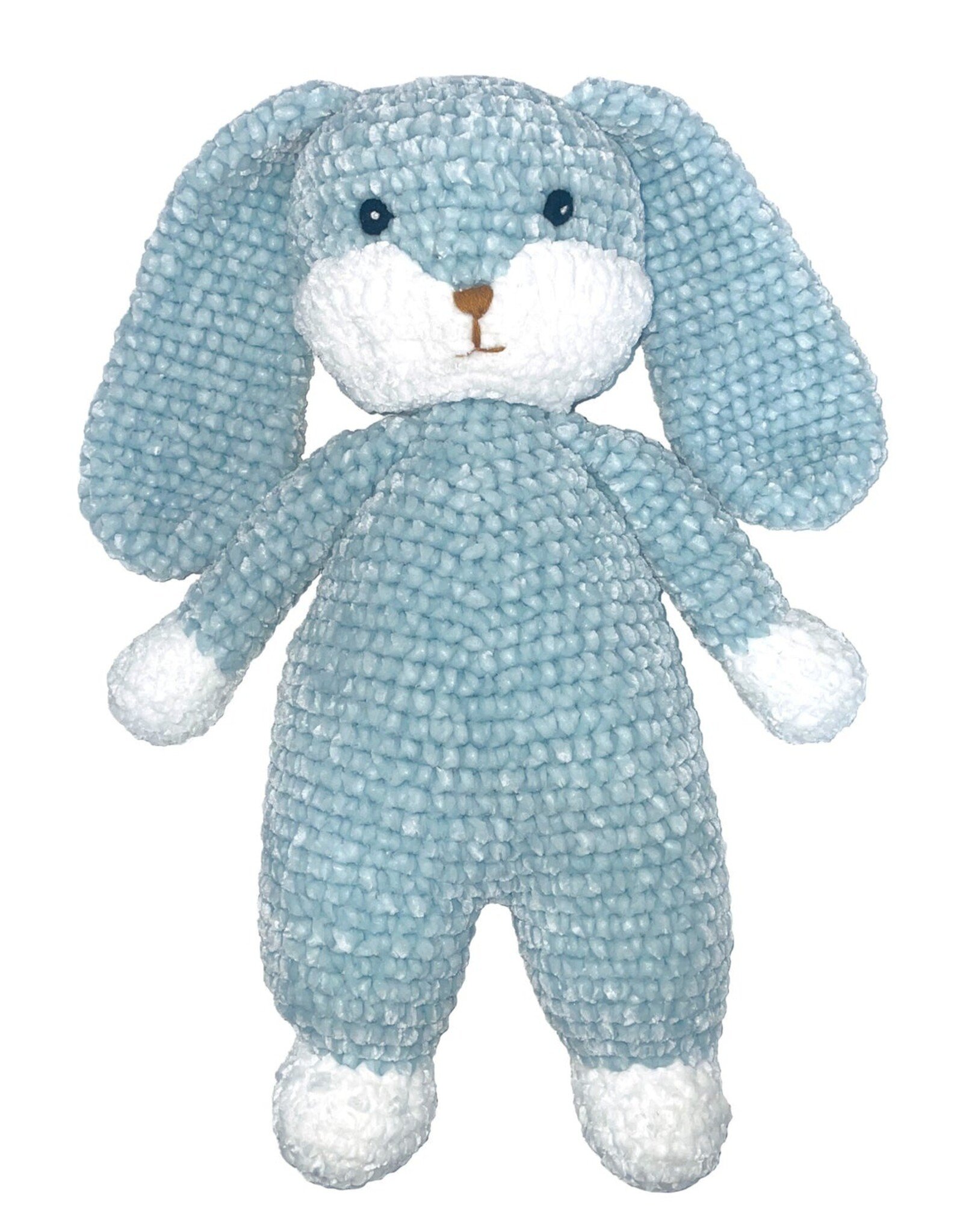 Petit Ami CBUN12 Chenille Bunny BLUE