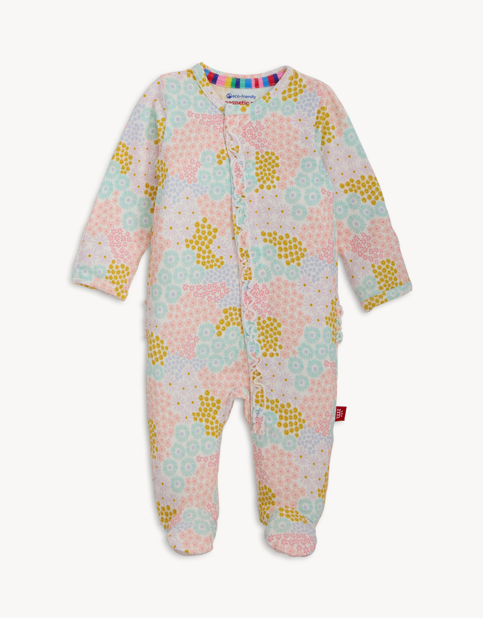 Magnetic Me MM Modal Ruffle Footie Harper Floral