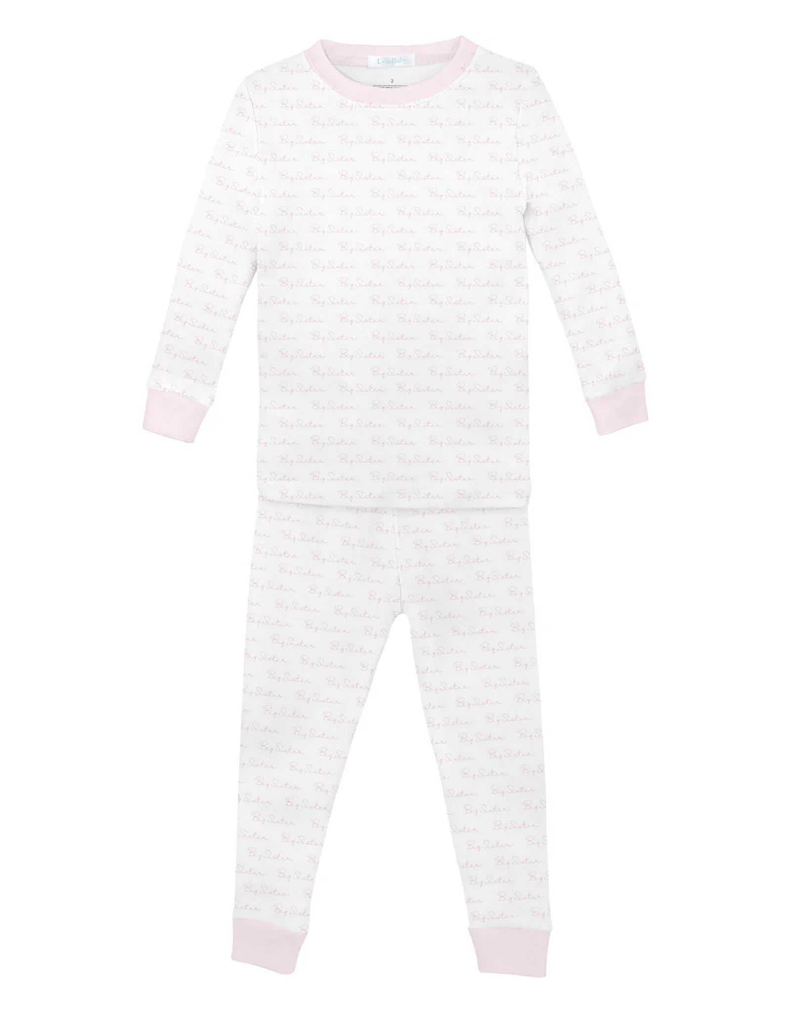 Lyda Baby LydaB 2 Piece PJ Set Big Sister