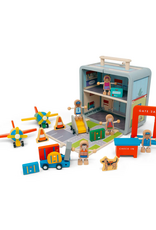 Jack Rabbit Creations Airport Suitcase Playset
