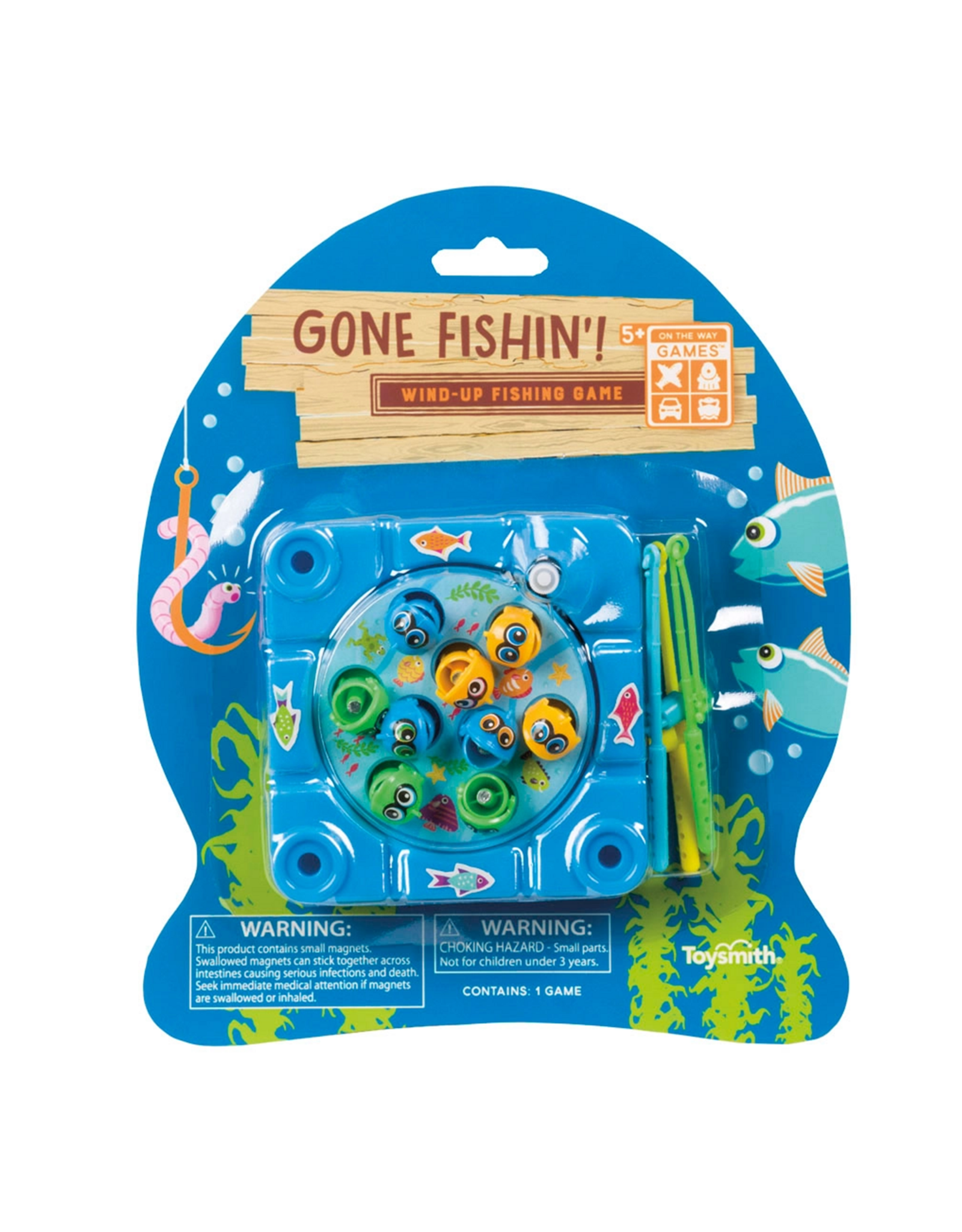 Toysmith Gone Fishing Board or Travel Game