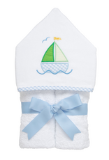 3 Marthas 3M Everykid Towel blue sailboat