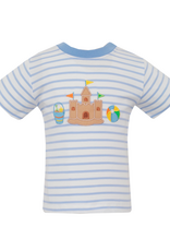 Claire and Charlie 5017P Sand Castle Applique Shirt