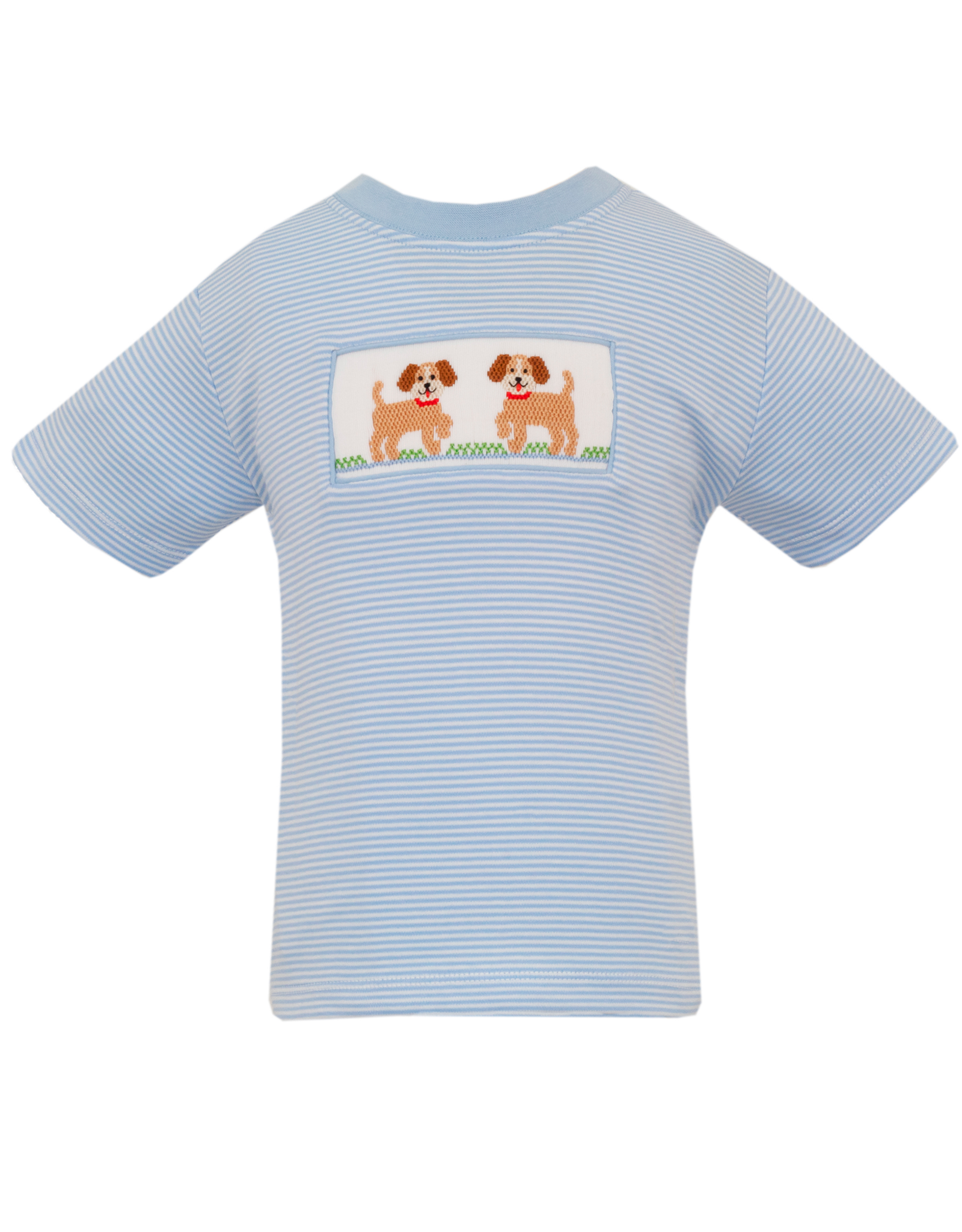 Anavini 500P Puppies Smocked Shirt
