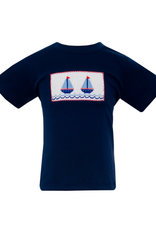 Anavini 320P Sailboat Smocked Shirt