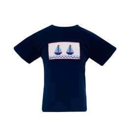 Anavini Sailboat Smocked Shirt