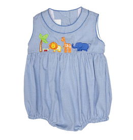 My Little Hoppers Safari Applique Bubble