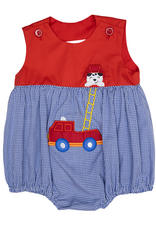 My Little Hoppers MLH Firetruck Applique Bubble