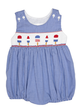Lulu Bebe LBS26 Teddy Patriotic Popsicle Bubble