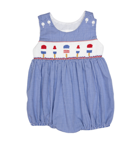 Lulu Bebe Teddy Patriotic Popsicle Bubble
