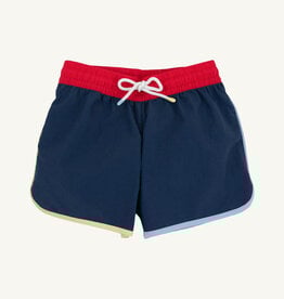 TBBC Tanner Swim Trunks Navy/Red/Blue
