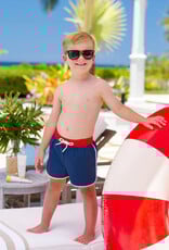 TBBC Tanner Swim Trunks Navy/Red/Blue