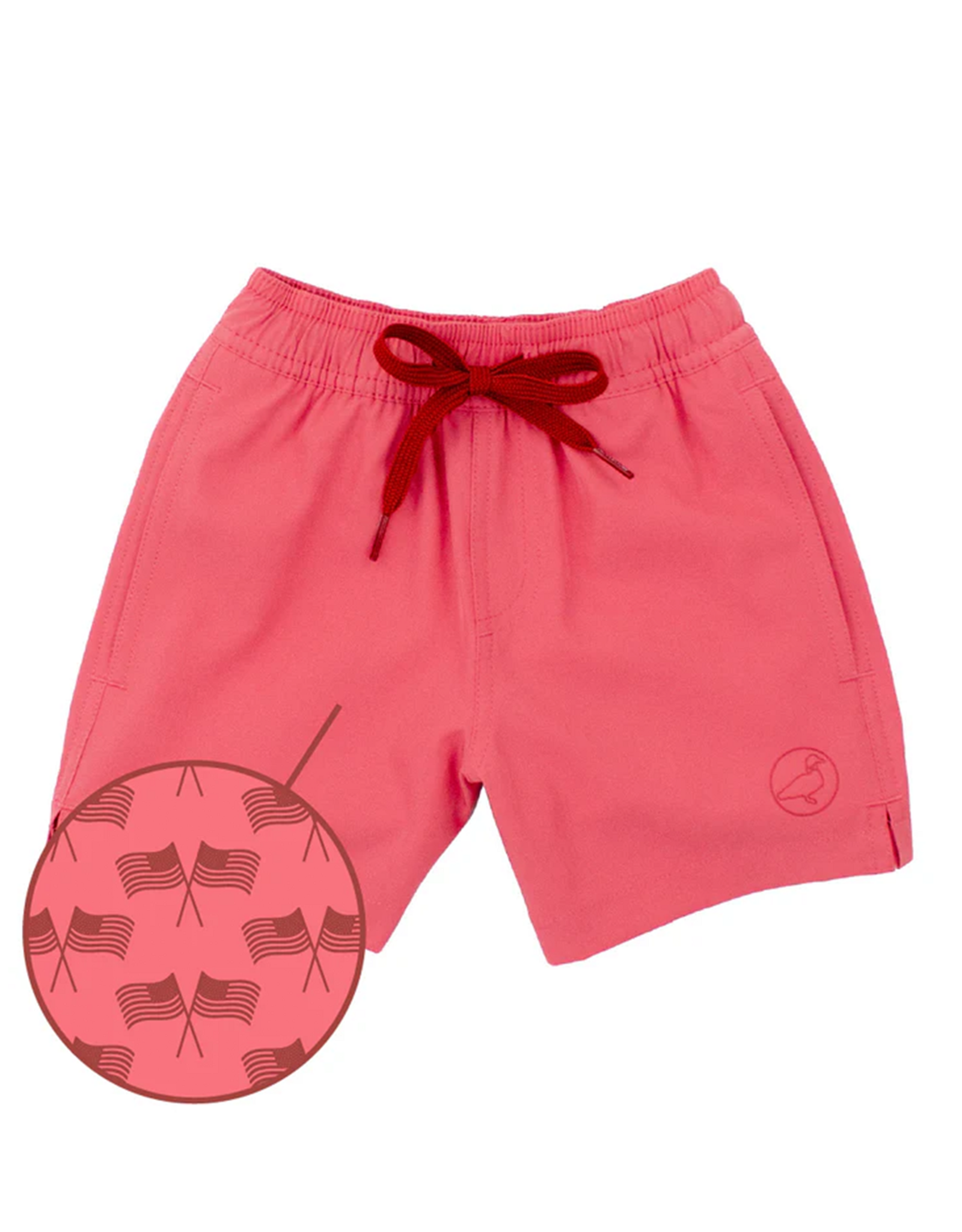 Properly Tied PT Splash Swim Trunk Freedom Flag