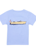 Properly Tied PT26 SS Light Blue Boating Tradition Tee