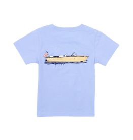 Properly Tied Short Sleeve Light Blue Boating Tradition Tee