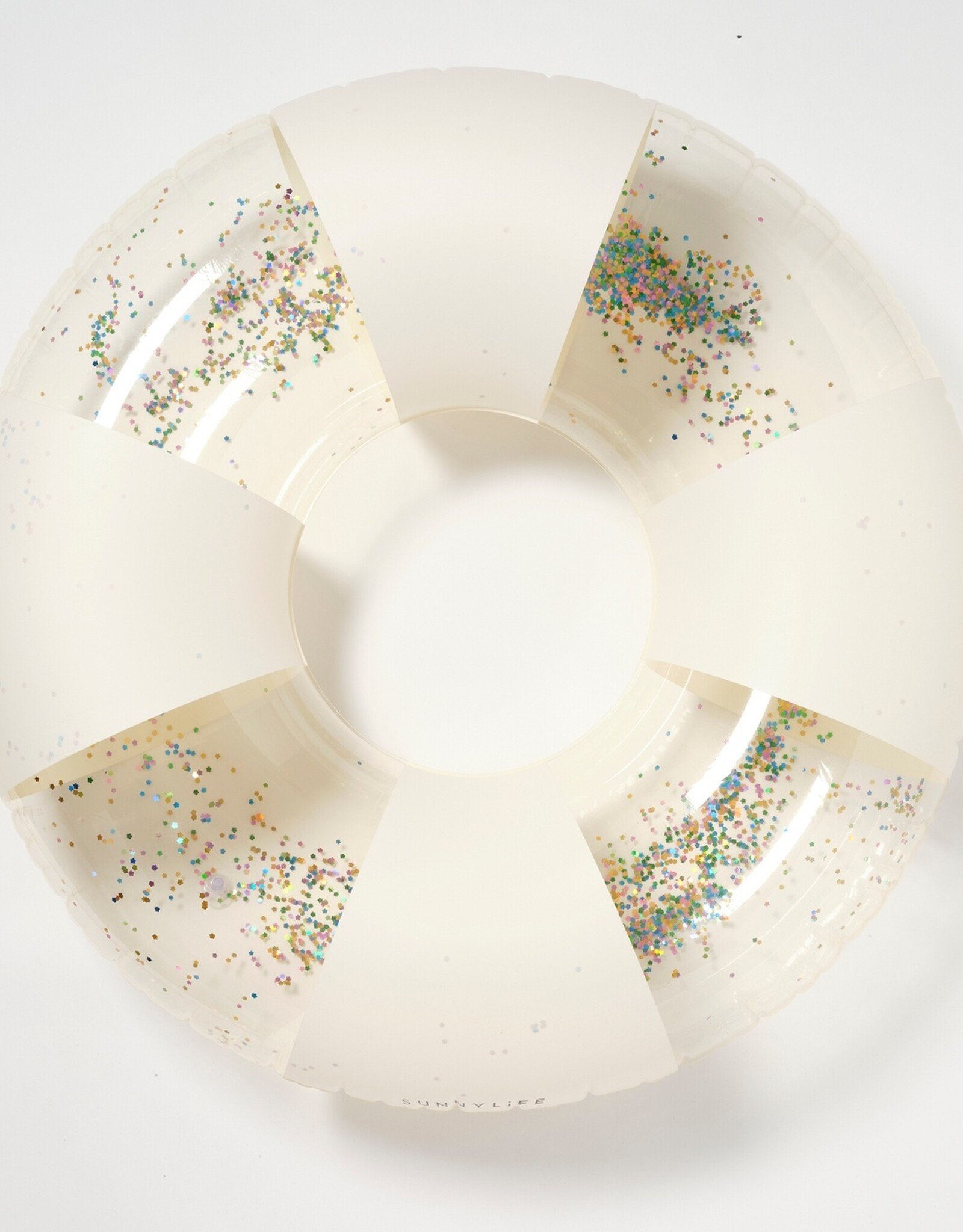 Sunnylife Tube Pool Ring Cotton Candy Stripe