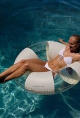 Sunnylife Tube Pool Ring Cotton Candy Stripe