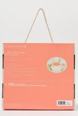 Sunnylife Tube Pool Ring Cotton Candy Stripe