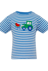Claire and Charlie 5014P Watermelon Tractor Applique Shirt