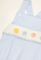 Lulu Bebe LBS26 Tim Smocked Seashell Bubble