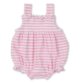 Kissy Kissy Cabana Terry Stripes Bubble Pink
