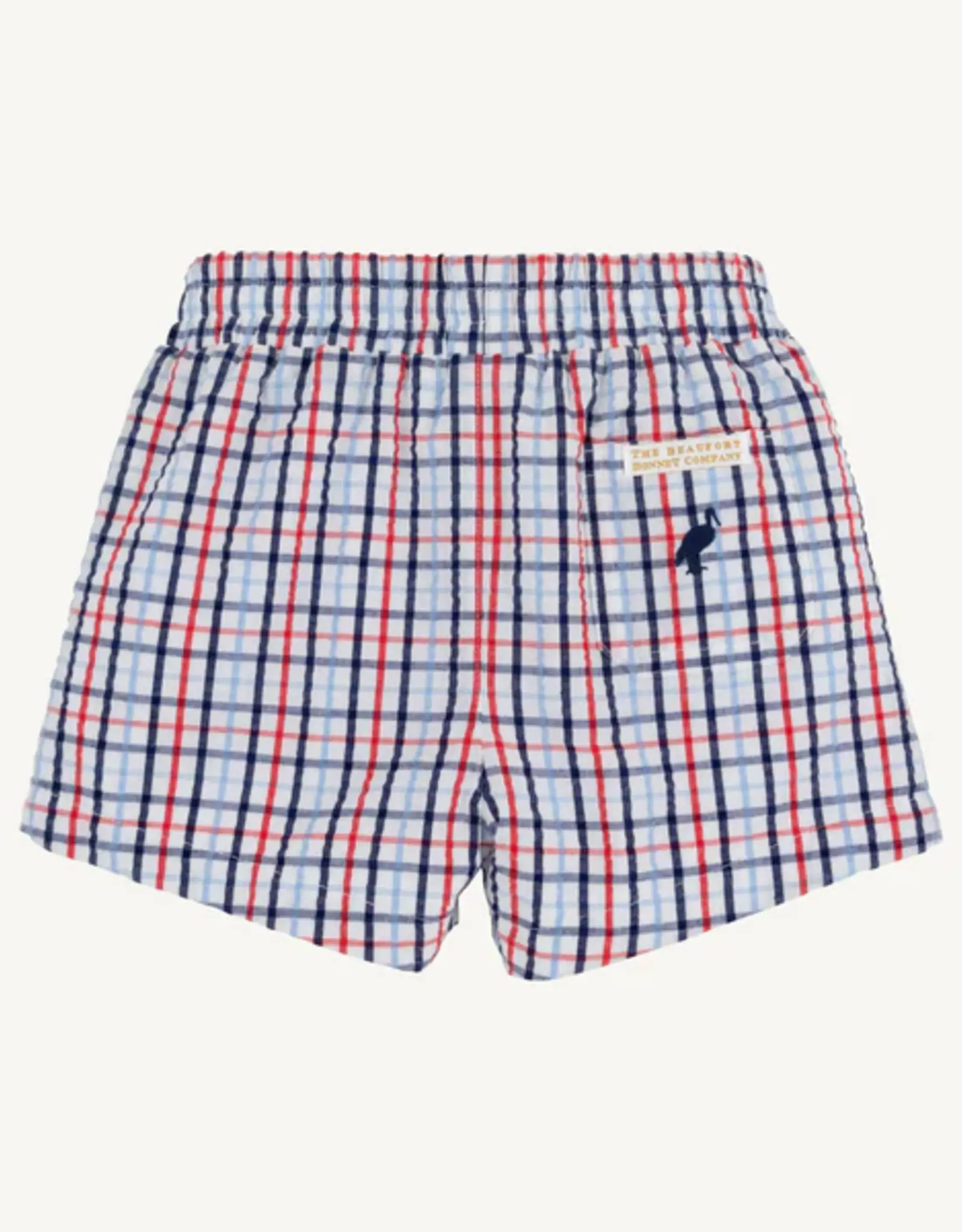 TBBC Sheffield Shorts Pierce Mill Plaid Seersucker
