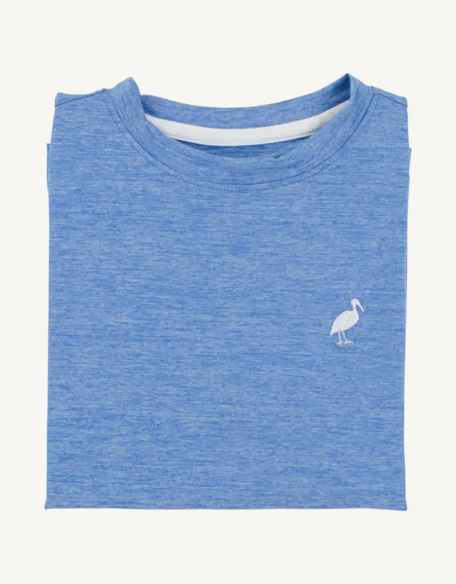 TBBC Prepletic Carter Crewneck Sunrise Blvd Blue Heathered