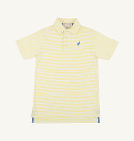 TBBC Prim Proper Polo Lake Worth Yellow Stripe/Blue