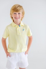 TBBC Prim Proper Polo Lake Worth Yellow Stripe/Blue