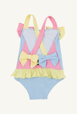 TBBC Taylor Bay Bathing Suit Beale Street Blue/Hot Pink/Yellow