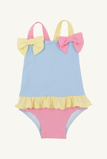 TBBC Taylor Bay Bathing Suit Beale Street Blue/Hot Pink/Yellow