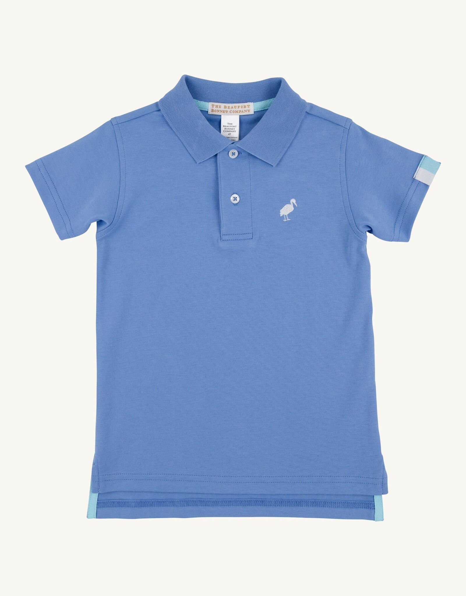TBBC Prim Proper Polo Barbados Blue/White