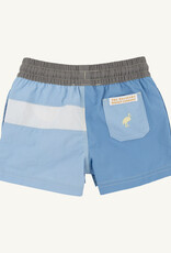 TBBC Country Club Colorblock Trunks Periwinkle/Blue/Grey