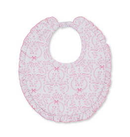 Kissy Kissy Delicate  Blooming Bows Bib PINK