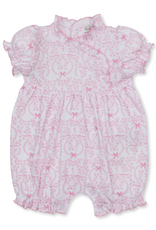 Kissy Kissy Delicate Blooming Bows PINK Playsuit