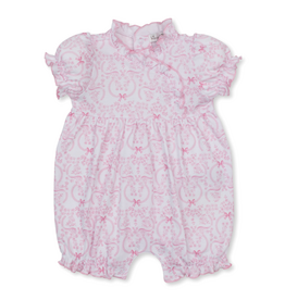 Kissy Kissy Delicate Blooming Bows PINK Playsuit