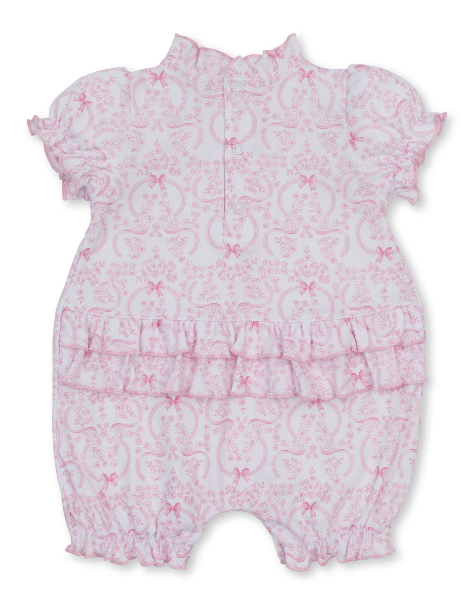 Kissy Kissy Delicate Blooming Bows PINK Playsuit