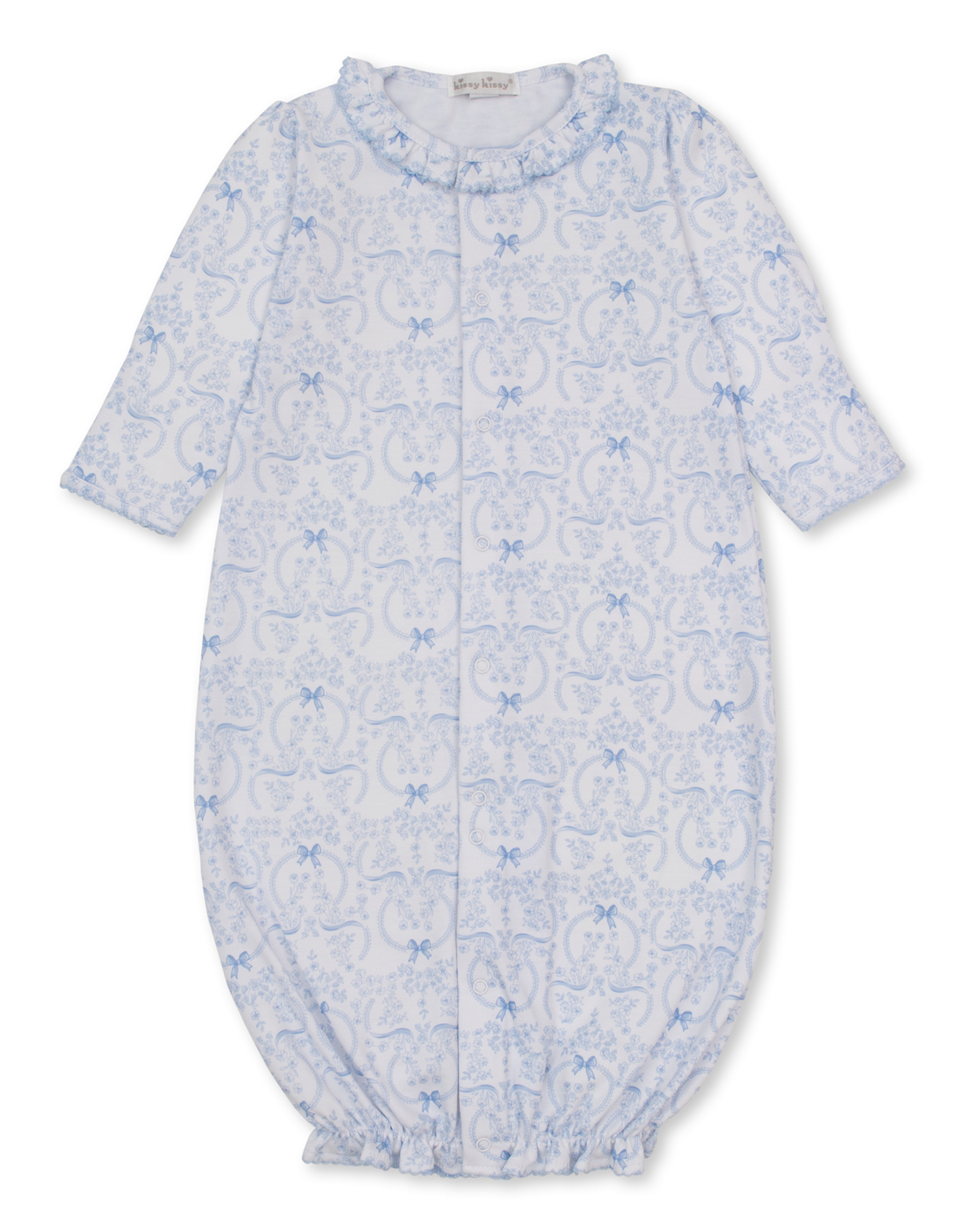 Kissy Kissy Delicate Blooming Bows BLUE Converter Gown