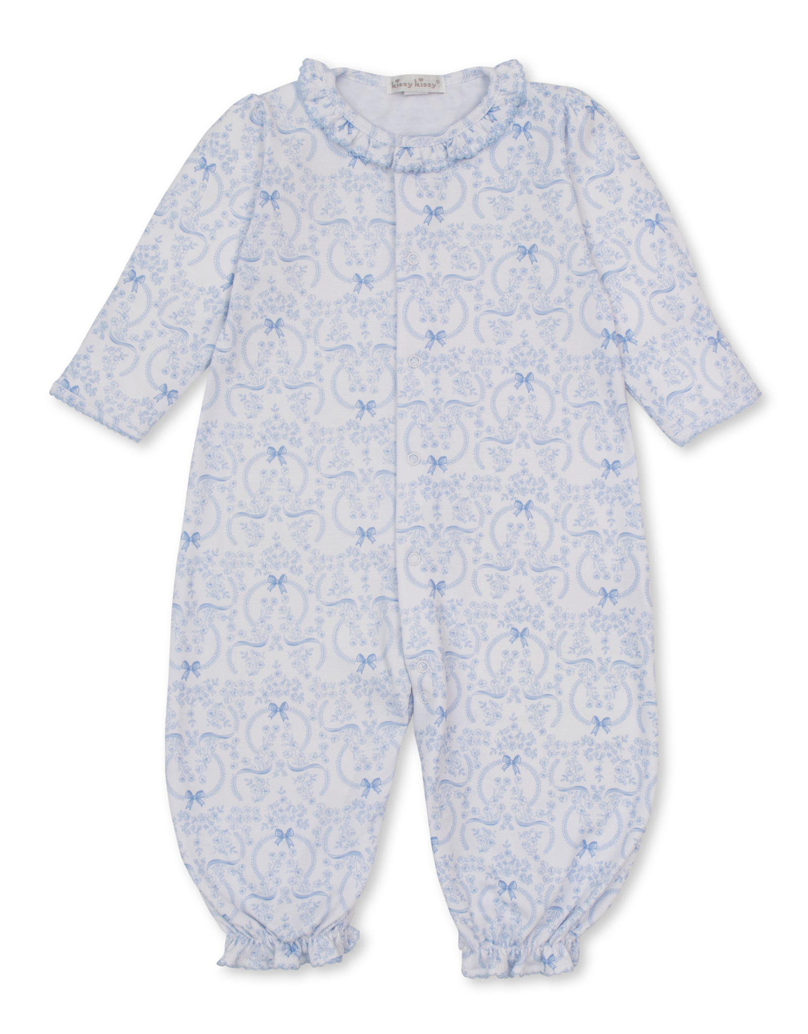 Kissy Kissy Delicate Blooming Bows BLUE Converter Gown