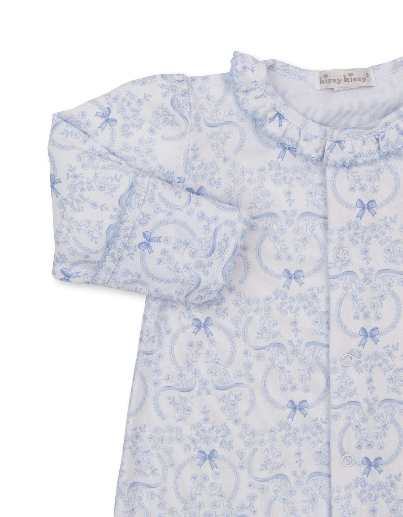 Kissy Kissy Delicate Blooming Bows BLUE Converter Gown