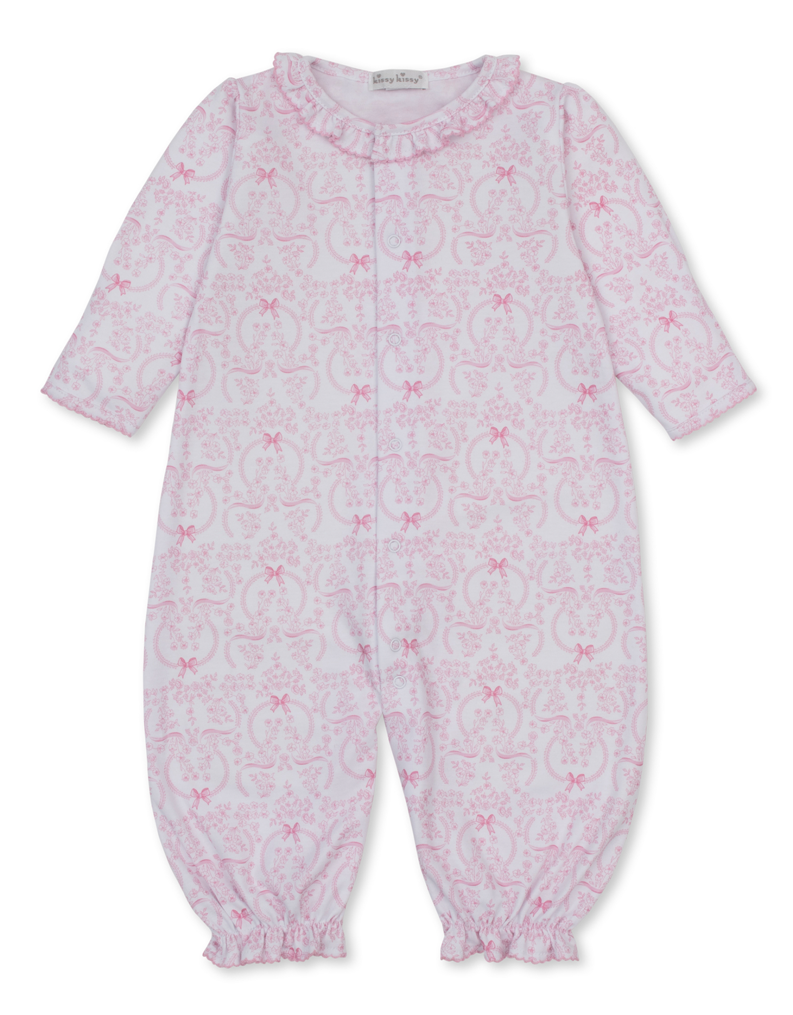 Kissy Kissy Delicate Blooming Bows PINK Converter Gown