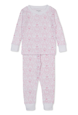 Kissy Kissy Delicate Blooming Bows PINK 2 pc PJ
