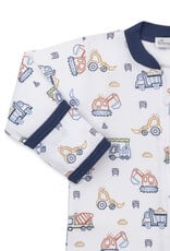 Kissy Kissy Construction Demo Zip Footie