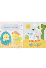 Cottage Door Press Tuffy Teether Indestructible book My First Rodeo