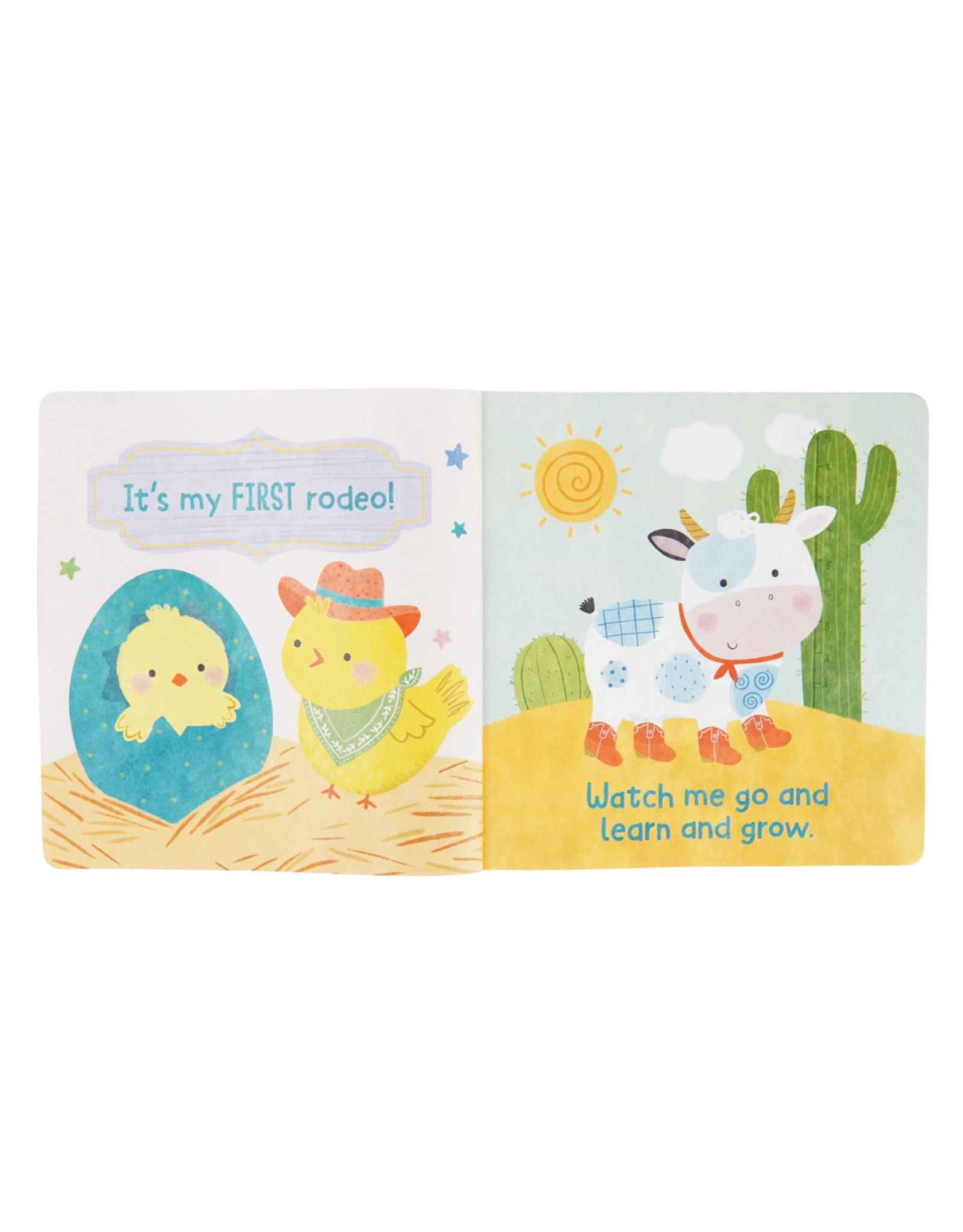 Cottage Door Press Tuffy Teether Indestructible book My First Rodeo