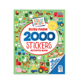 Cottage Door Press Totally Awesome Busy Farm 2000 Stickers Activity Book