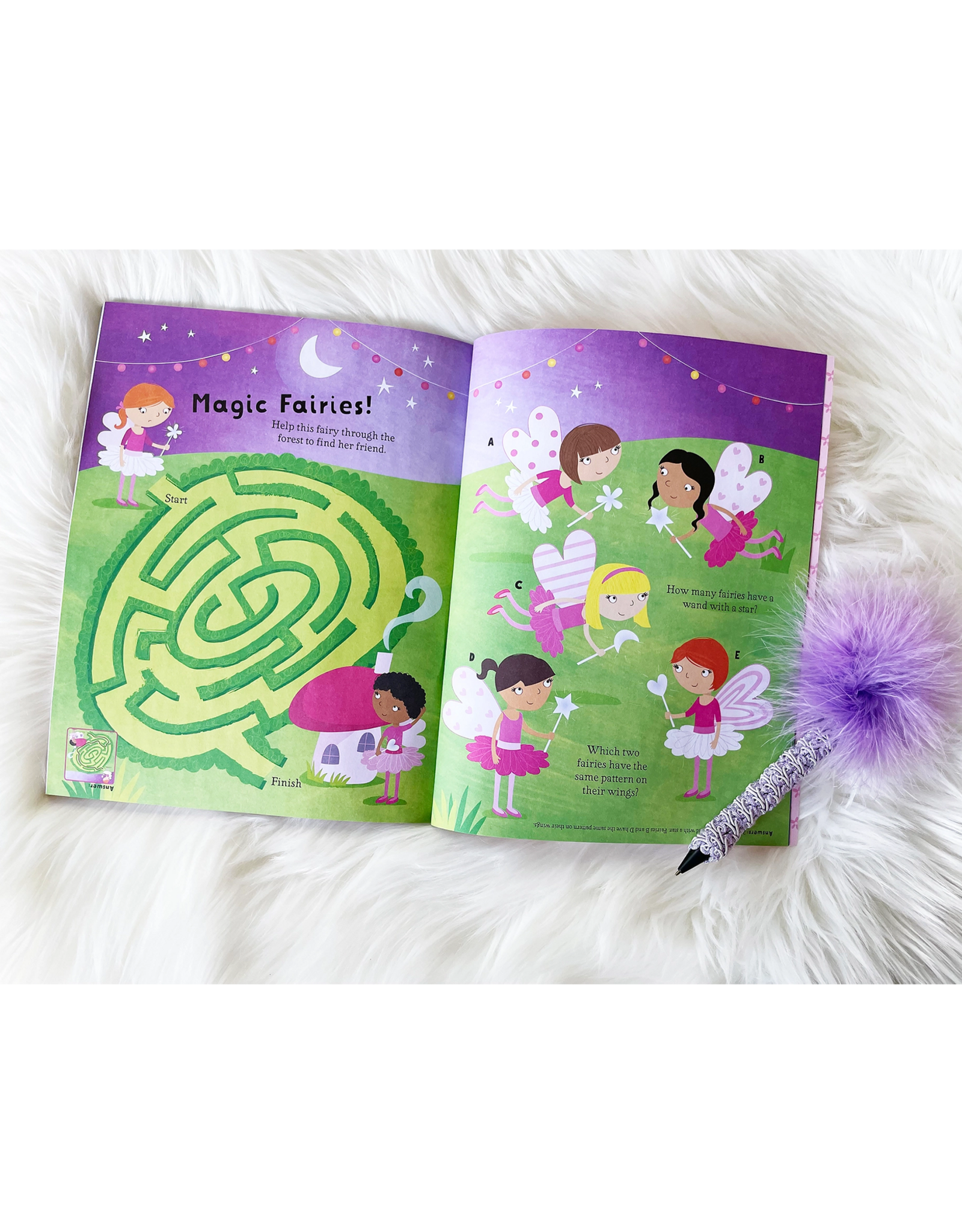 Cottage Door Press Totally Awesome Perfectly Pretty 2000 Stickers Activity Book