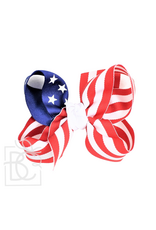 Beyond Creations BKLAC-s050 Star Stripe 4.5" Bow